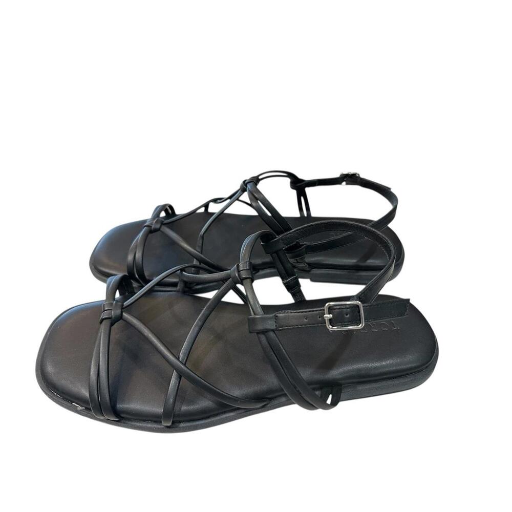 Black Strappy Sandals